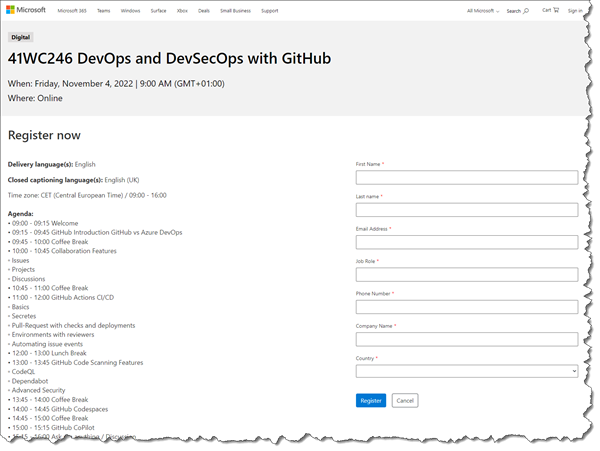 DevOps and DevSecOps with GitHub Image